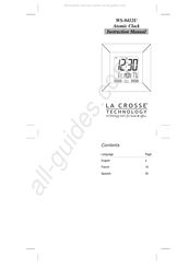 La Crosse Technology WS-9412U Manual De Instrucciones