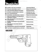 Makita 6835D Manual De Instrucciones