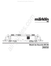 marklin 36650 Manual Del Usuario
