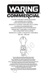 Waring Commercial CB15V Manual Del Usuario
