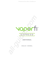 Vaporfi EXPRESS Manual Del Usuario