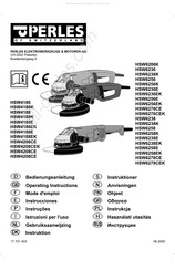 Perles HSW4206CE Instrucciones