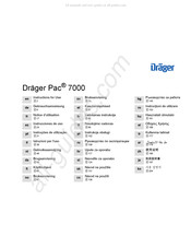 Dräger Pac 7000 Instrucciones De Uso