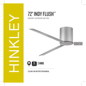 Hinkley Lighting HOVER FLUSH 900872FBN-LWD Manual Del Usuario