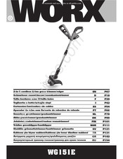 Worx WG151E Manual Del Usuario