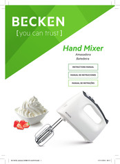 Becken BHM3133 Manual De Instrucciones