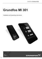 Grundfos MI 301 Instrucciones De Instalación Y Funcionamiento