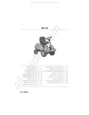 GGP Sweden XM 130 Instrucciones De Uso