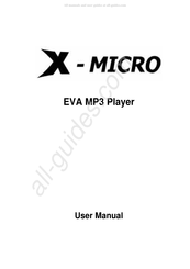 X-Micro EVA Manual Del Usuario