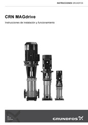 Grundfos CRN MAGdrive Instrucciones De Instalación Y Funcionamiento