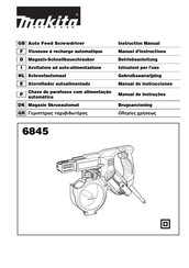 Makita 6845 Manual De Instrucciones