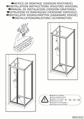 Kinedo Kineprime Glass 100 Manual De Instalación