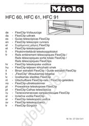 Miele FlexiClip HFC 91 Manual Del Usuario