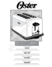 Oster 6325 Manual De Instrucciones