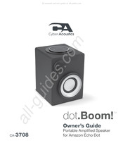 Cyber Acoustics dot.Boom! CA-3708 Guia Del Propietario