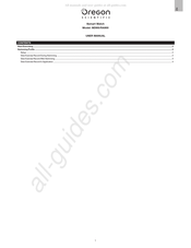 Oregon Scientific SE900 Manual Del Usuario