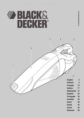 Black and Decker Dustbuster VPX2102 Manual Del Usuario