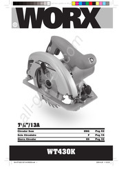 Worx WT430K Instrucciones