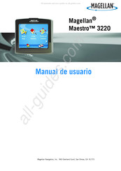 Magellan Maestro 3220 Manual De Usuario