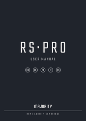 MAJORITY RS-PRO Manual Del Usuario