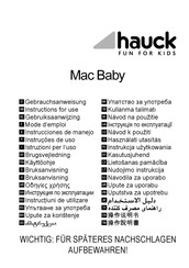 Hauck MAC BABY Instrucciones De Manejo