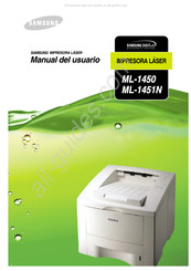 Samsung ML-1450 Manual Del Usuario