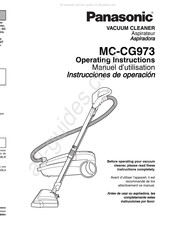 Panasonic MC-CG973 Instrucciones De Operación