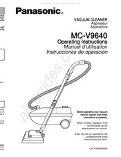 Panasonic MC-V9640 Instrucciones De Operación