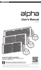 ZALMAN Alpha 36 Manual Del Usuario