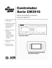 Desert Aire CM3510 Serie Manual De Instalación Y Operación