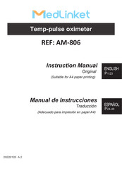 MedLinket AM-806 Manual De Instrucciones