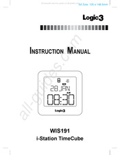 Logic3 i-Station TimeCube Manual Del Usuario