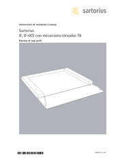 Sartorius IF-0CE Instrucciones De Instalación Y Manejo