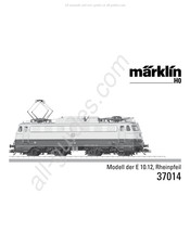 marklin 37014 Manual
