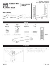 Uline H-2637 Manual Del Usuario