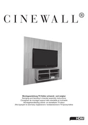 HDM CINEWALL Instrucciones De Montaje