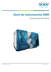 SCIEX 4500 Serie Guía De Usuario