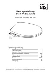 eisl EL-BAD-DWCA-EDDW01 XBT 0621 Manual De Instrucciones