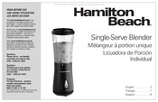 Hamilton Beach 51102 Manual De Instrucciones