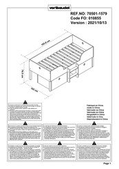 VERTBAUDET 70501-1579 Manual Del Usuario