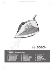 Bosch TDS12 SensorSteam Serie Instrucciones De Uso