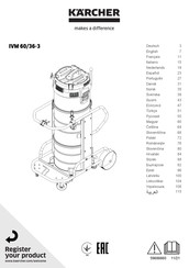 Kärcher IVM 60/36-3 Manual Del Usuario