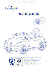 ItsImagical BEETLE YELLOW Manual Del Usuario