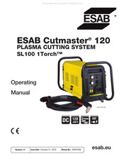 ESAB Cutmaster 120 Manual Del Usuario