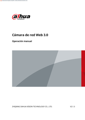 Dahua DH-IPC-HDBW5442EN-ZE Operación Manual