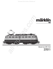 marklin 37011 Manual