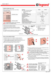 LEGRAND 84424 Manual Del Usuario