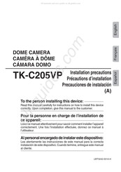 JVC TK-C205VP Manual Del Usuario