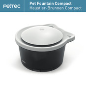 Peltec Pet Fountain Compact Manual Del Usuario