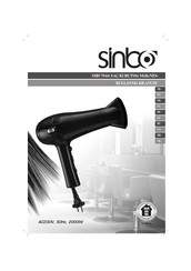 Sinbo SHD 7044 Manual Del Usuario